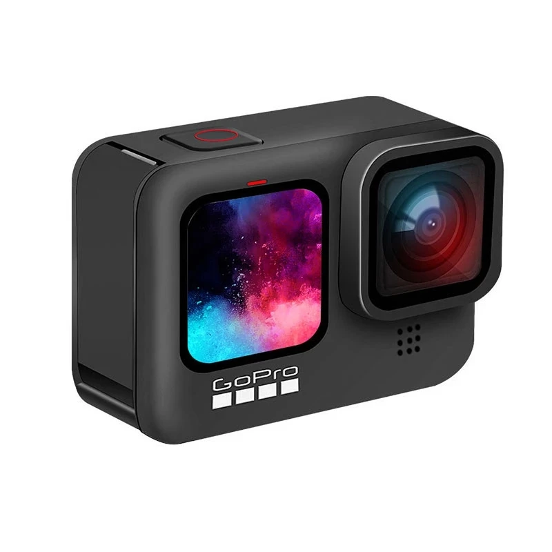 GoPro HERO 9 Black подводная Экшн камера 4K 5K с цветным передним экраном Спортивная 20 Мп