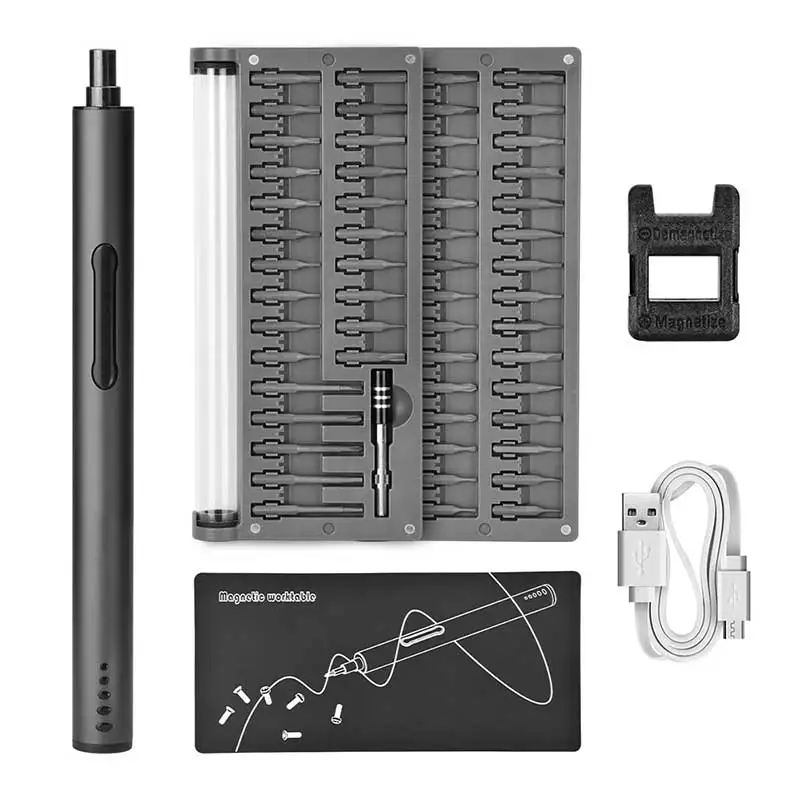 59 in 1 Mini Electric Screwdriver Set Power Tools Wowstick For Repairing Mobile Phones Glasses Computers Laptops | Инструменты