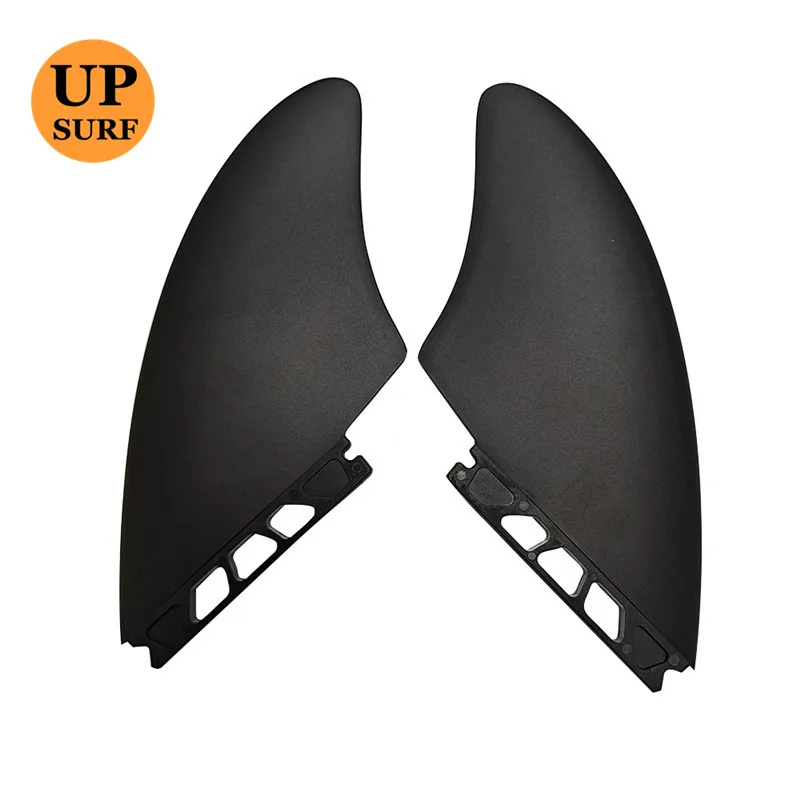 Surf Будущем Плавники будущее Килевой плавник двойным ребром черный 2 шт./компл.