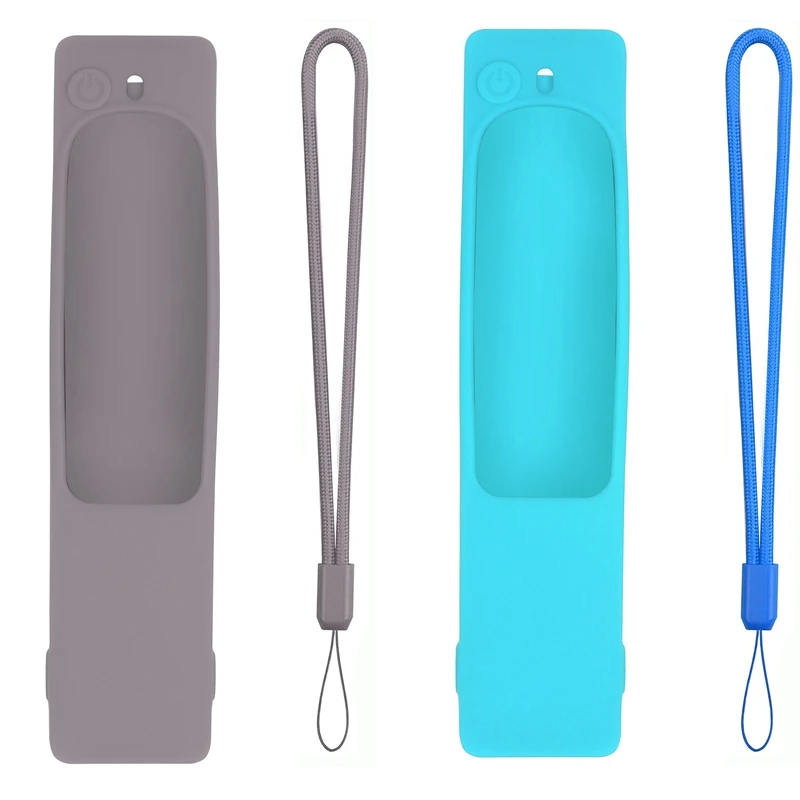 

2 шт. защитный чехол Противоскользящий ударопрочный чехол для пульта дистанционного управления Samsung серии BN59 кожаный, серый и мятно-зеленый