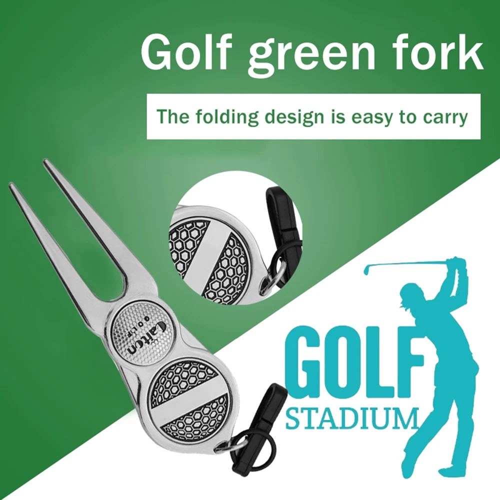 

Golf Divot Repair Tool with Ball Marker, A Unique and Multi-Functional Zinc Alloyed Metal Golf Accessory