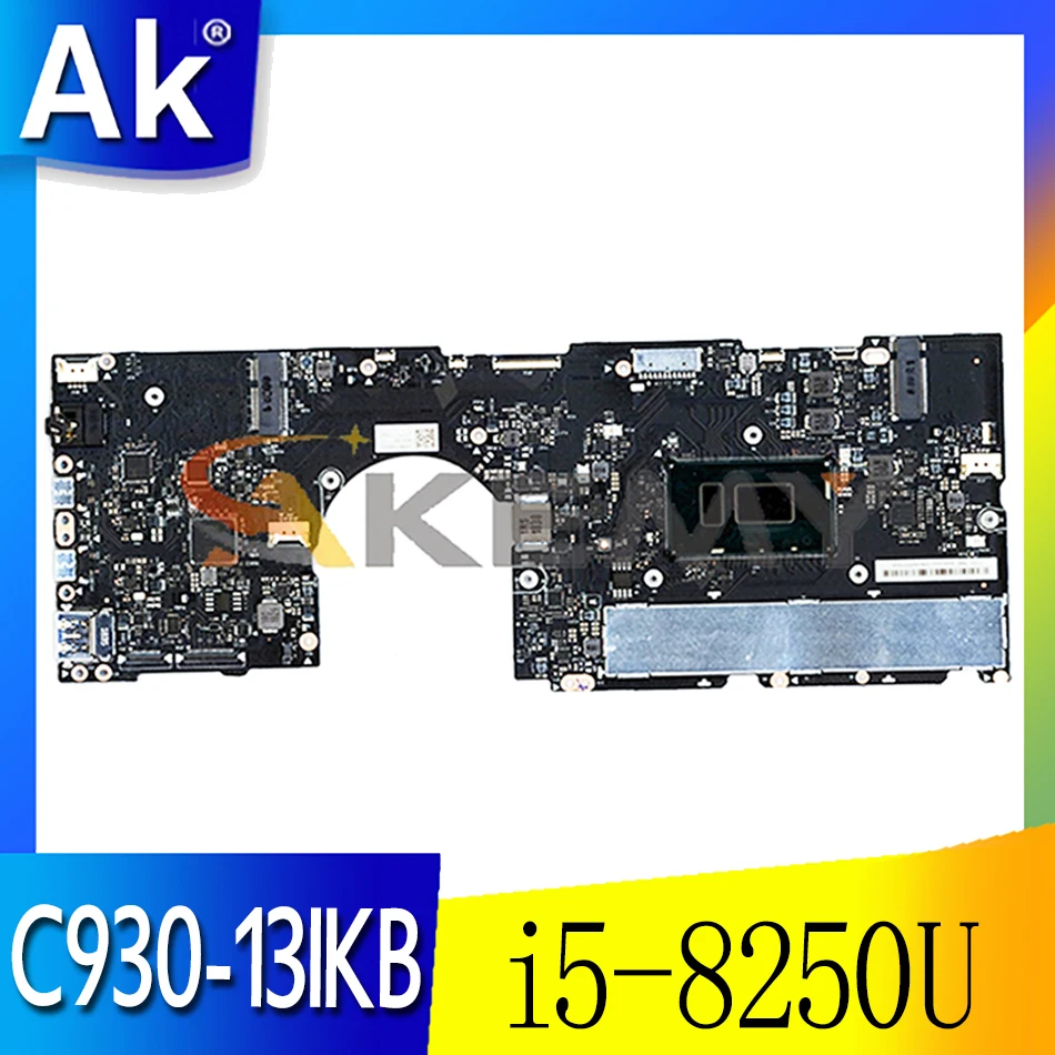

EYG70 NM-B741 прозрачная защита для экрана для Lenovo Yoga C930-13IKB Материнская плата ноутбука процессор i5 8250U 8g RAM 5B20S72099 был полностью протестирован Ok мат...