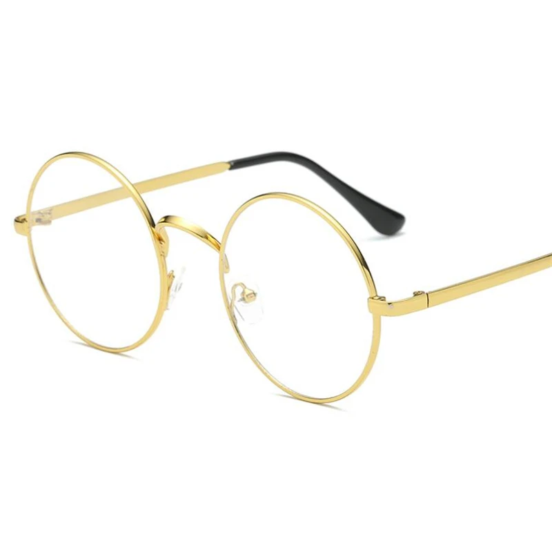 SPH -1.0 -1.5 -2.0 -2.5 -3.0 -3.5 -4.0 Finished Myopia Glasses With Diopter Women Men Metal Round Frame Prescription Spectacles |