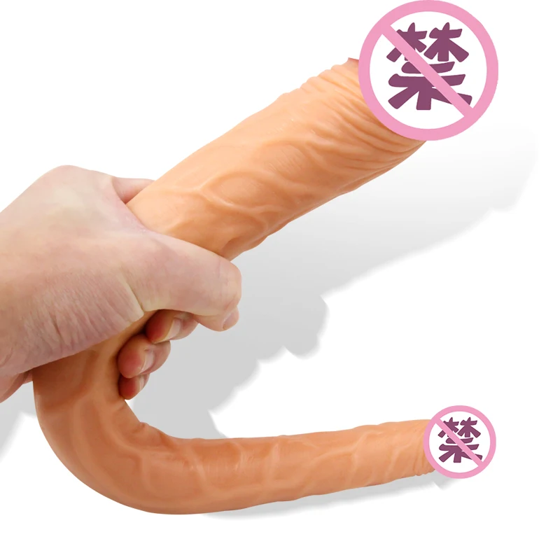 

Double Head Dildos Sex Products For Women Flexible Soft Penis For Vagina and Anal Woman Gay Lesbian Double Ended Dong Sex Toy