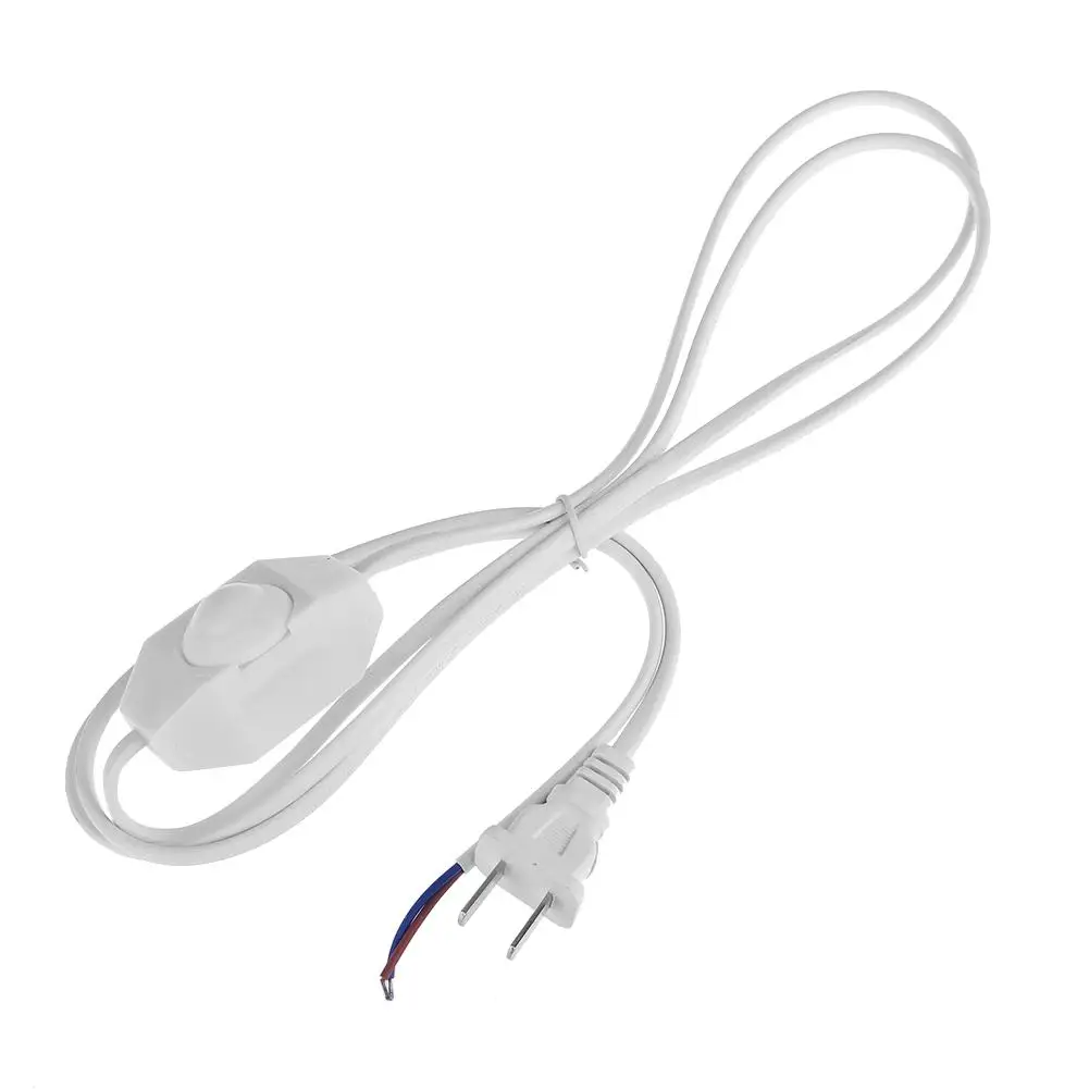 

1.8m/5.9ft Switching Power Cord Wire Line Cable with Switch for Table Light LED Lamp