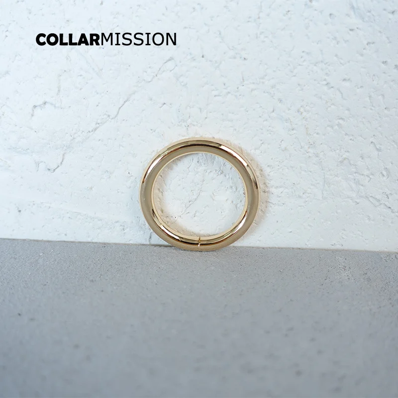 100 шт./лот металлические неспаянные 25 миллиметровые золотые уплотнительные