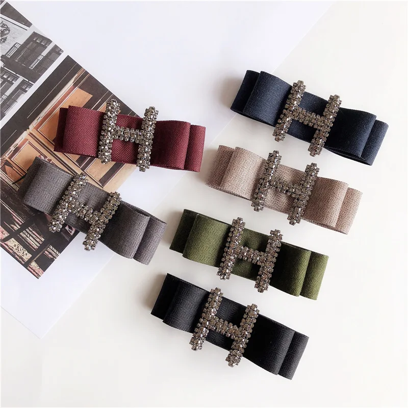Модные заколки стразы аксессуары для волос элегантные женские Роскошные