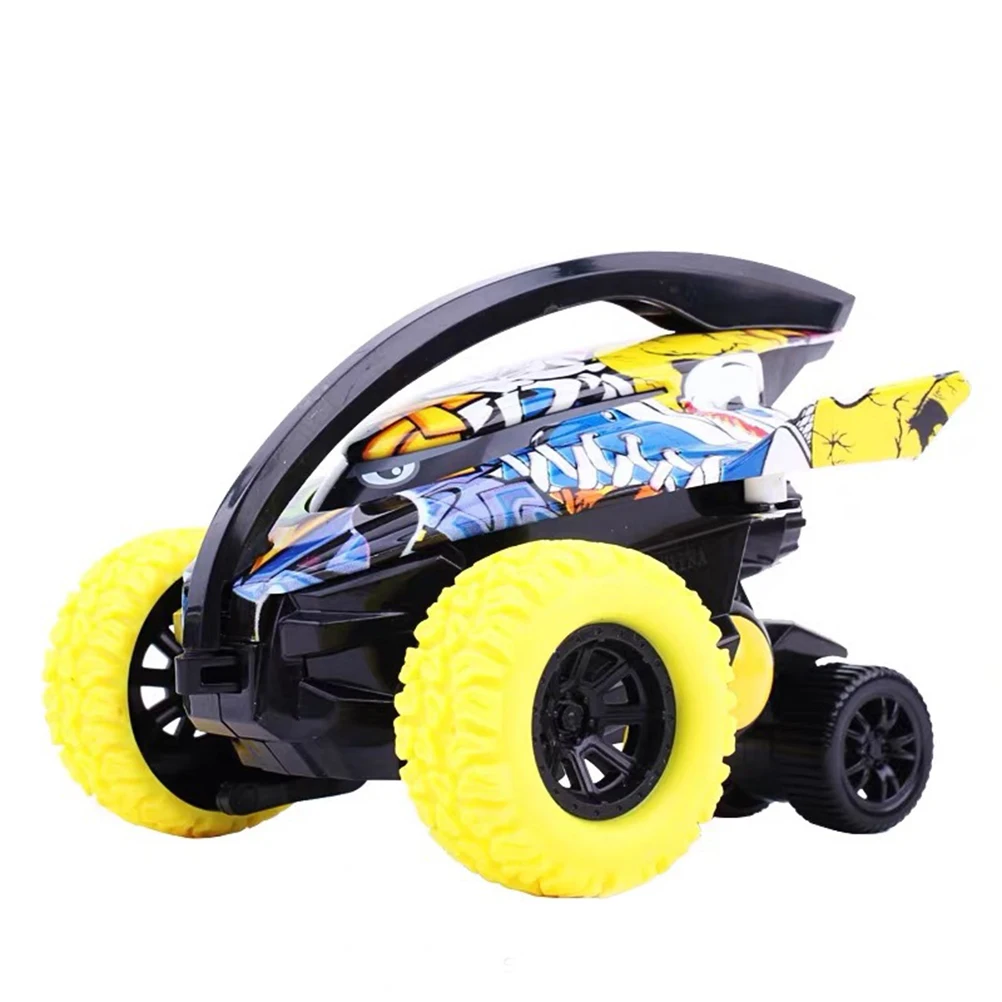 Детские игрушки с оттягивающимся задним ходом 360 ° трюк вращение монстры