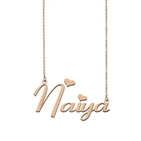 naiya name necklace custom name necklace for women girls best friends birthday wedding christmas mother days gift