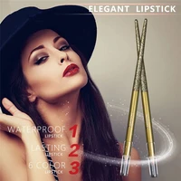 6 colors 1pcs professional beauty party durable natural waterproof lipstick lip pencil