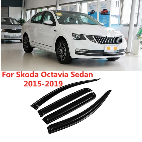 Козырёк для окна автомобиля Skoda Octavia 2015 2016 2017 2018 2019