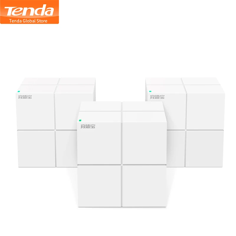 Wi Fi роутер с усилителем Tenda MW6 система домашней беспроводной сети 11AC 2 4/5 0 ГГц