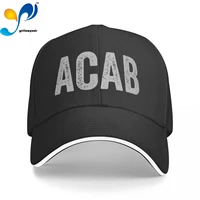 acab anti cop stop police brutality protest statement garden mens new baseball cap fashion sun hats caps for men and women