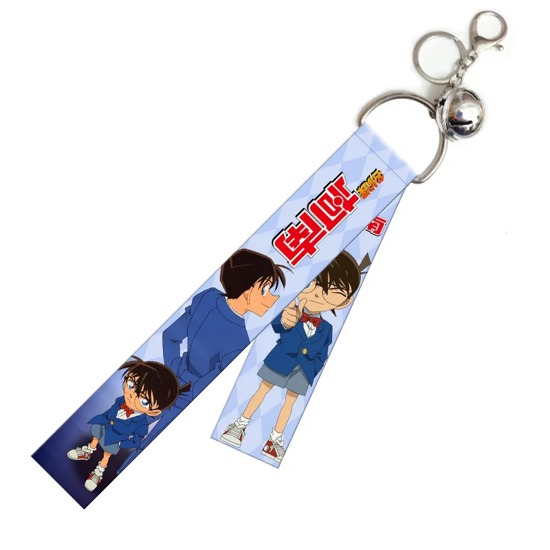 1 шт. двусторонний брелок Detective Conan косплей аниме подвеска брелки для