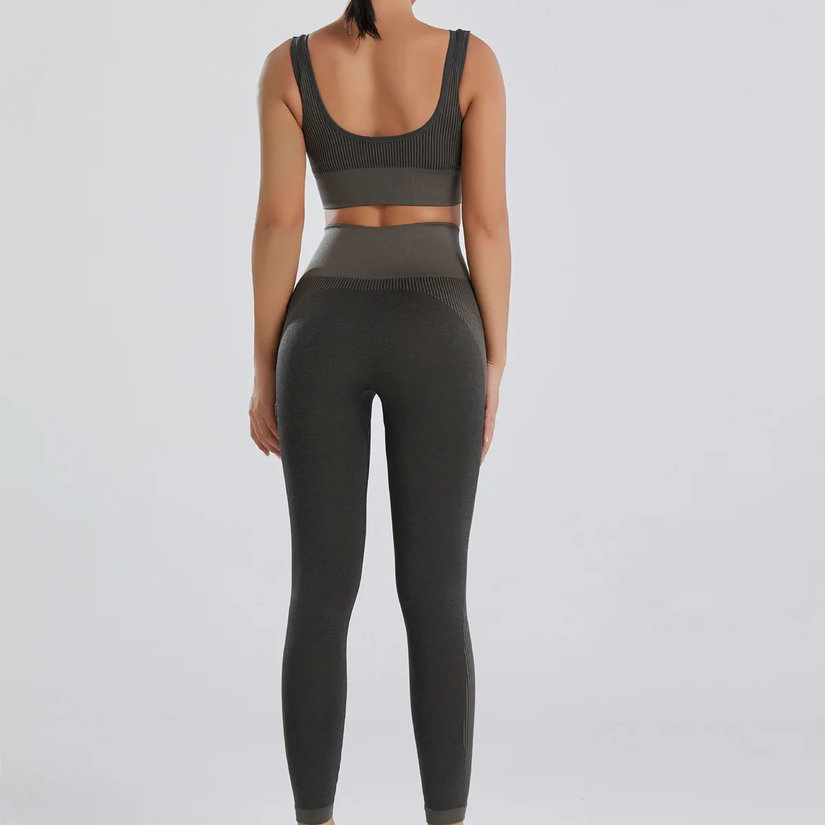 Женская спортивная одежда комплект для йоги тренировок спортивный тренажерный