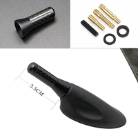 carbon fiber auto vehicle car styling short antenna modification aerial car styling exterior accessories 3 5cm