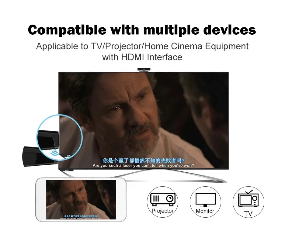 ТВ-Палка для Airplay для netflix Беспроводная для google для chromecast дисплей anycas 4K для программный ключ WiFi для Android для hdmi