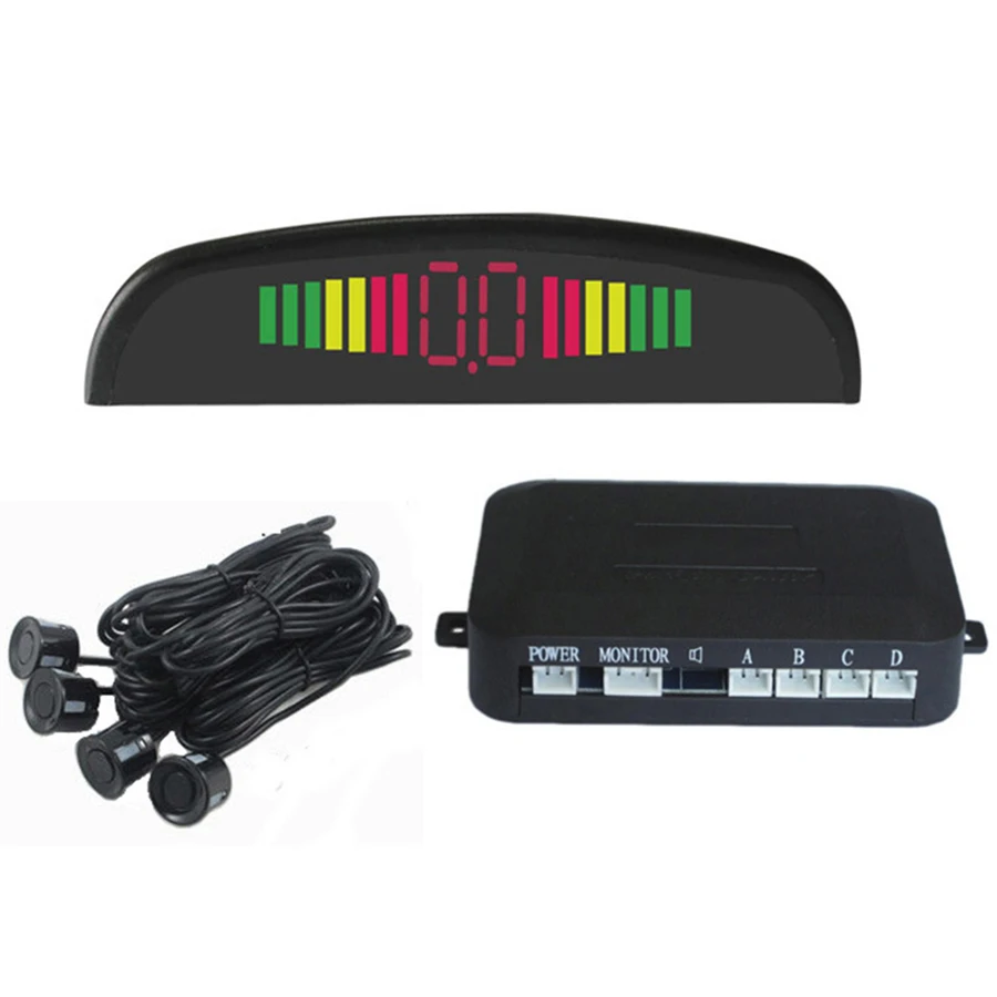 Система парковки автомобиля Радар детекторы с светодиодный дисплеем и датчиком