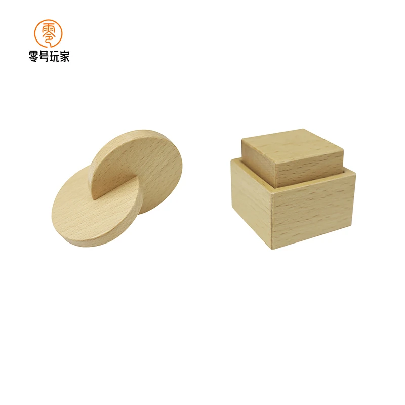 Монтессори материалы игрушки для младенцев объект штуцер Упражнение