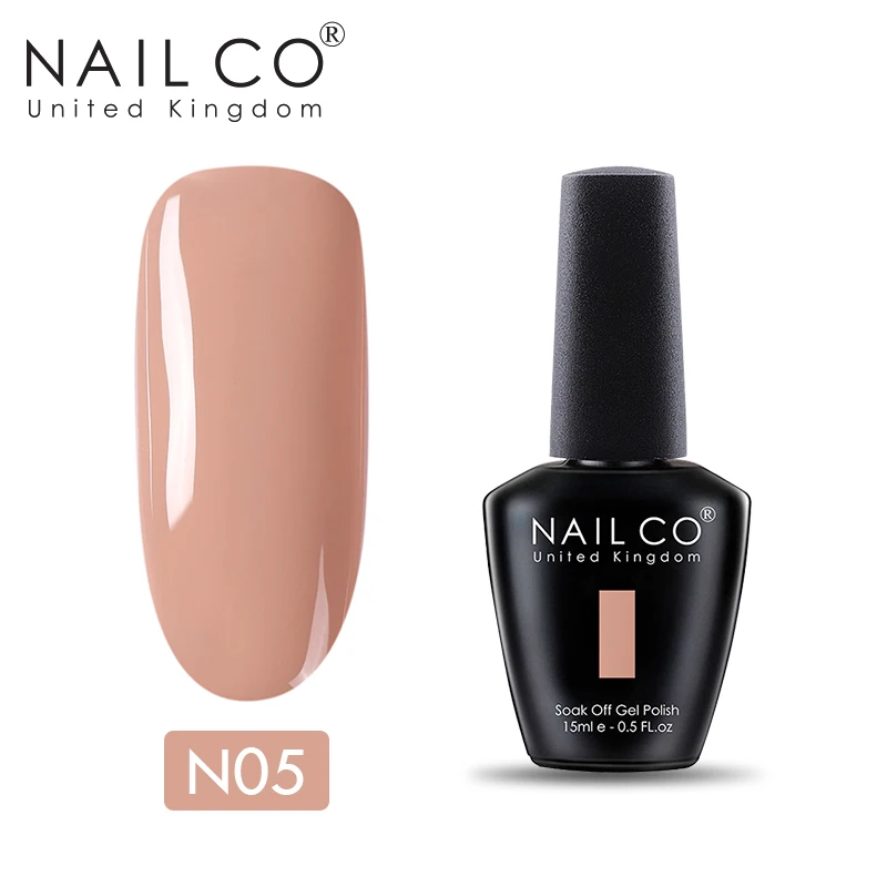 N05 NAILCO УФ светодиодный Гель-лак для ногтей smalto Полупостоянный unghie живопись гель лак Manicura permanente замочить от ногтей Гель-лак художественный - Цвет: N05