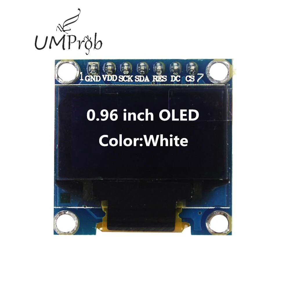 0,91 дюймов 128x32 IIC IEC белый/синий OLED ЖК-дисплей DIY модуль SSD1306 Драйвер IC DC 3,3 V 5V для arduino