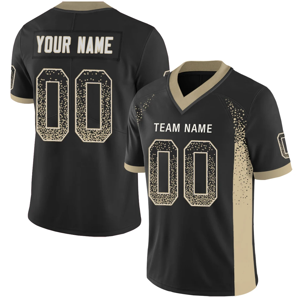 Wholesale Custom Football Jersey Team Name/Number Full Sublimate Football Game Training Stretch Soft Uniform for Male/Girl/Youth