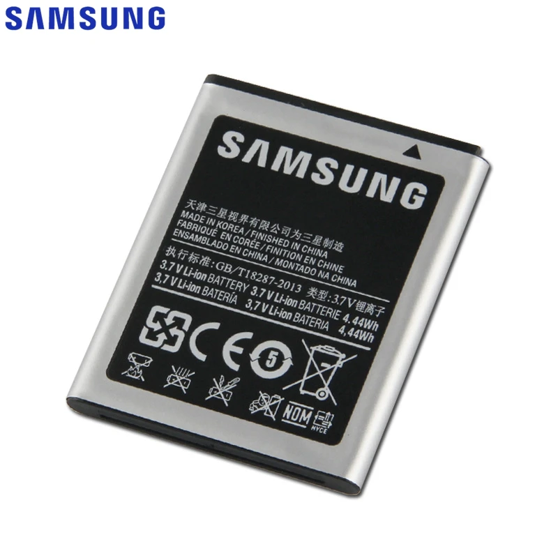 Оригинальная замена samsung Батарея для samsung S5330 GT-S5570 i559 S5570 S5232 C6712 S5750 натуральная EB494353VU EB494353VA