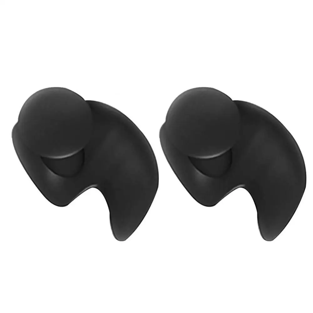 

2Pcs/Set Silicone Swimming Ear Plugs Shower Bath Beach Waterproof Protector Travel Sleep Noise Cap For Anti-noise Reduce Noise