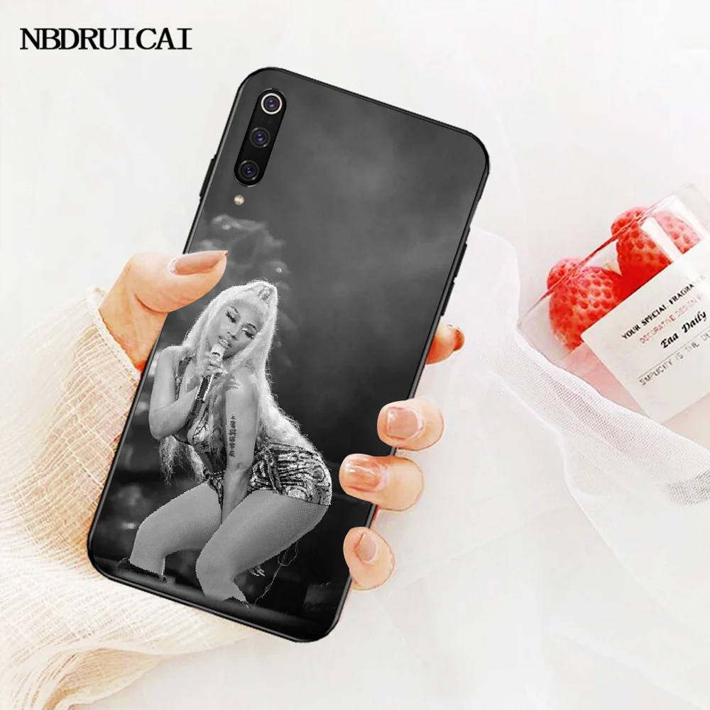 PENGHUWAN Nicki Minaj оригинальный мягкий силиконовый черный чехол для телефона Redmi Note 8 8A 7