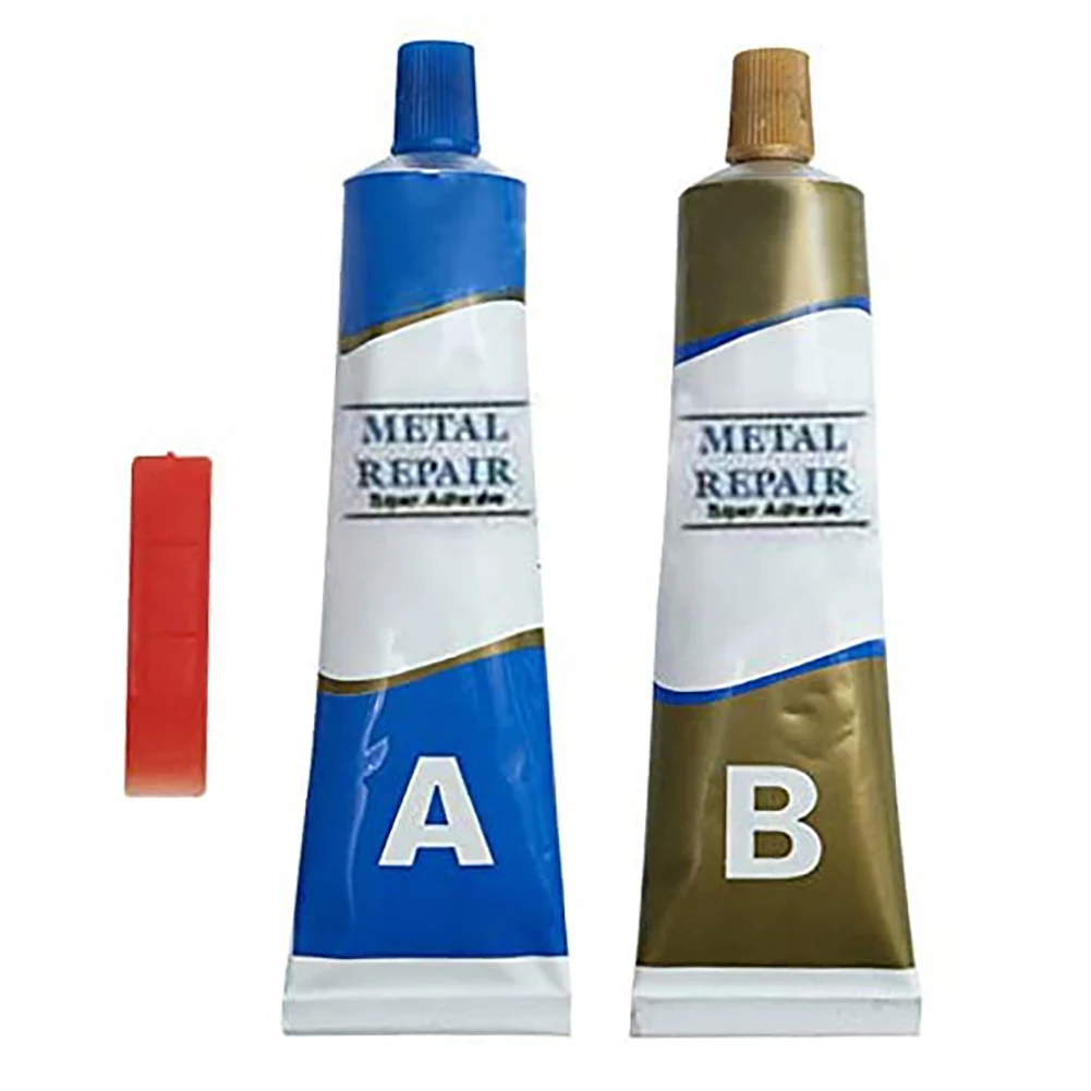 100 г силиконовый герметик A B Клей двойная труба термостойкая холодная сварка