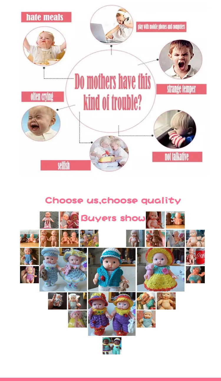 Reborn baby куклы в одежде и многие милые Младенцы Новорожденный ребенок является обнаженной игрушкой детские игрушки куклы в одежде