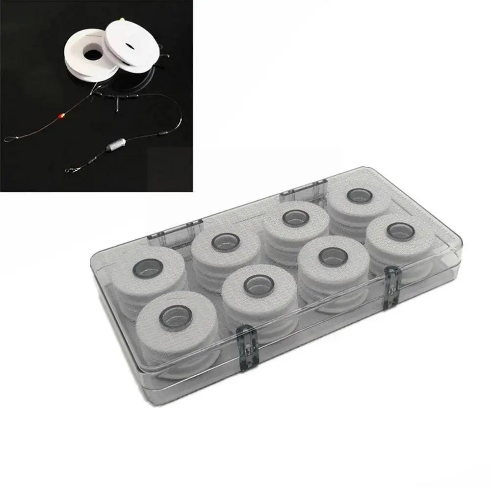 

2 Size Shaft Fishing Gear Line Winding Board Foam Spools Wave Main Line Wire Tackle Box Box Gift X4q0