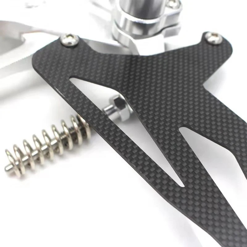 Мотоцикл весь ЧПУ и углеродного волокна Rearset Rider Rearsets подставка для ног Ducati PANIGALE V4S