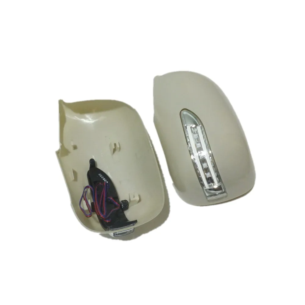 Светодиодный зеркальный фонарь заднего вида с крышкой Желтые Сигналы поворота +