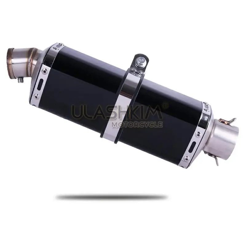 

Motorcycle Full System Exhaust Escape Muffler Contact Link Middle Pipe Connector slip-on Full System for Honda CBR150 CB150R