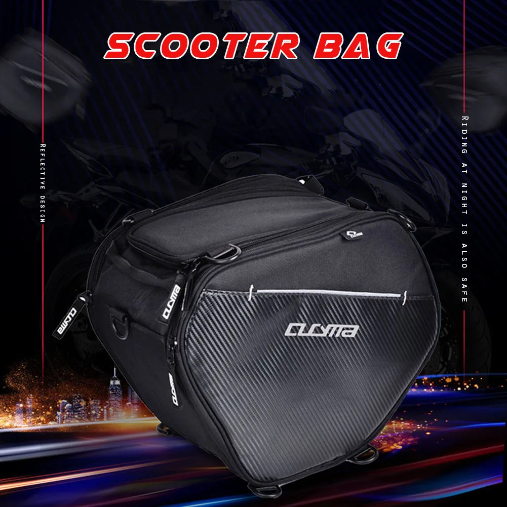 

Motorcycle Scooter Bag Locomotive Soft Bag Knight Storage Bag Motorcycle Bag Motorcycle Saddle Bag Tailbag Car Accessories 2021