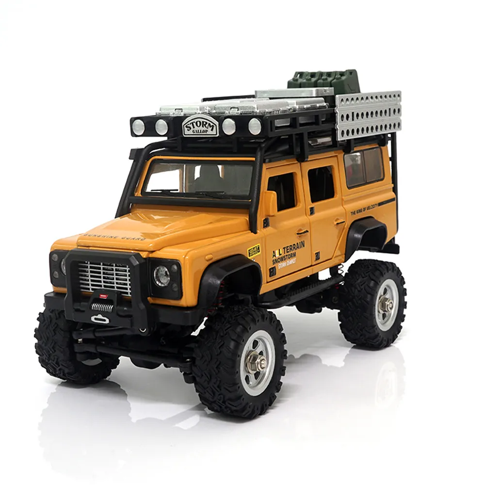 

SG 2801 2.4G 1/28 4WD RC Car Climbing Remote Control Model Off-Road Vehicle Electric Truck with Light Machine RTR Toy for Kids