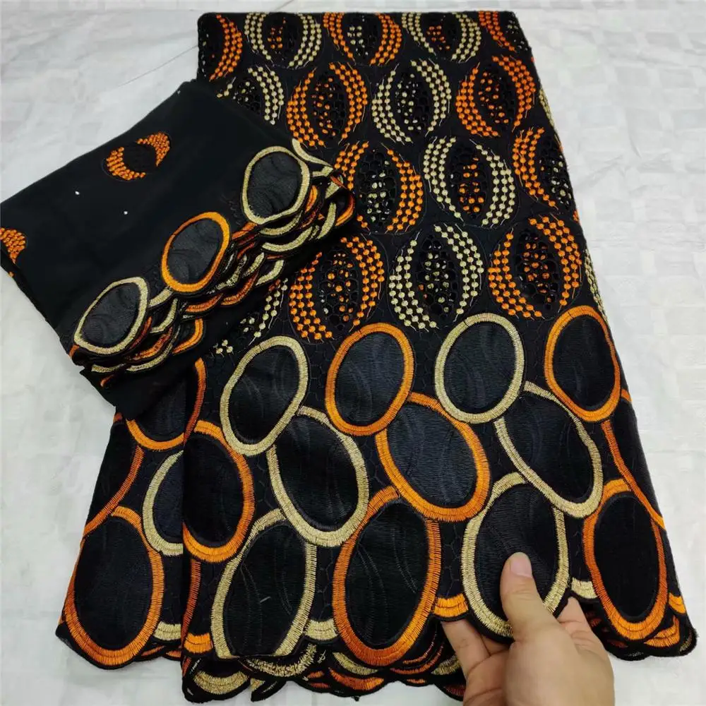 Новый дизайн Африканский Панч хлопок сетка кружево 2019 высокое качество Франция