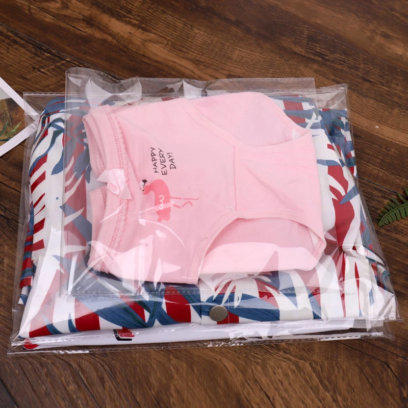 Ширина от 50 до 65 см большие пластиковые прозрачные мешки Opp мешок Одежда Упаковка