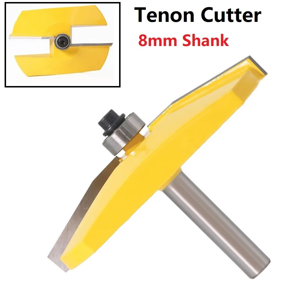 

1PC Milling Cutter 15 Paised Panet Bit Anel Raiser Router Bit 8mm Shank Woodworking Cutter For Draw Drawers Door Panels