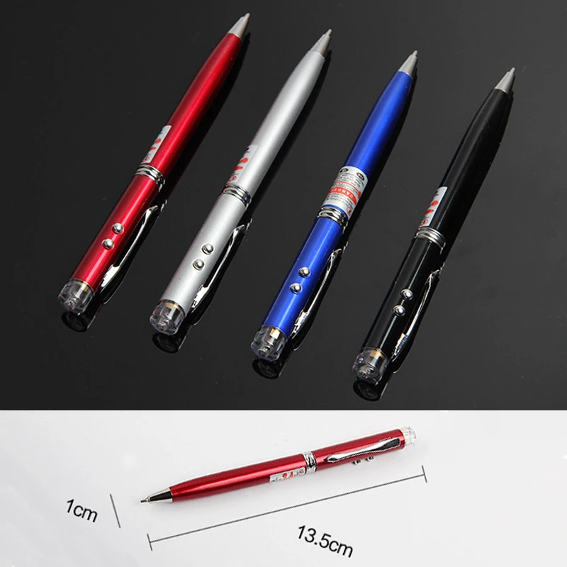 

LED Flashlight Pen Laser 4 in1 Luminous Toy Multifunctional Write Infrared Electronic pointer SOS High Power 50m Arrange Costume