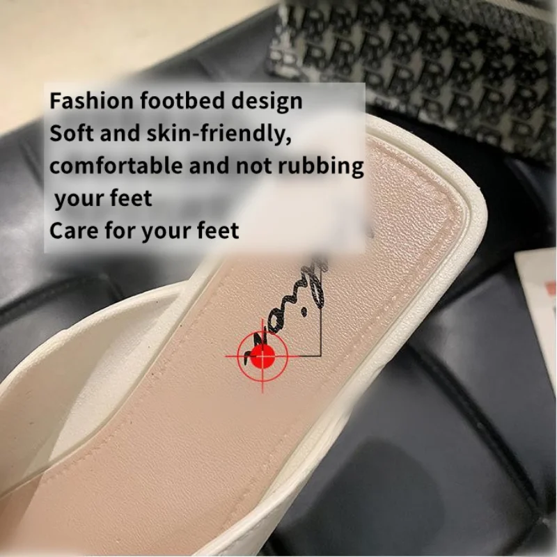 

2021 new special ladies sandals Ladies indoor and outdoor flat shoes fashion casual wear-resistant non-slip slippers 36-40 Size