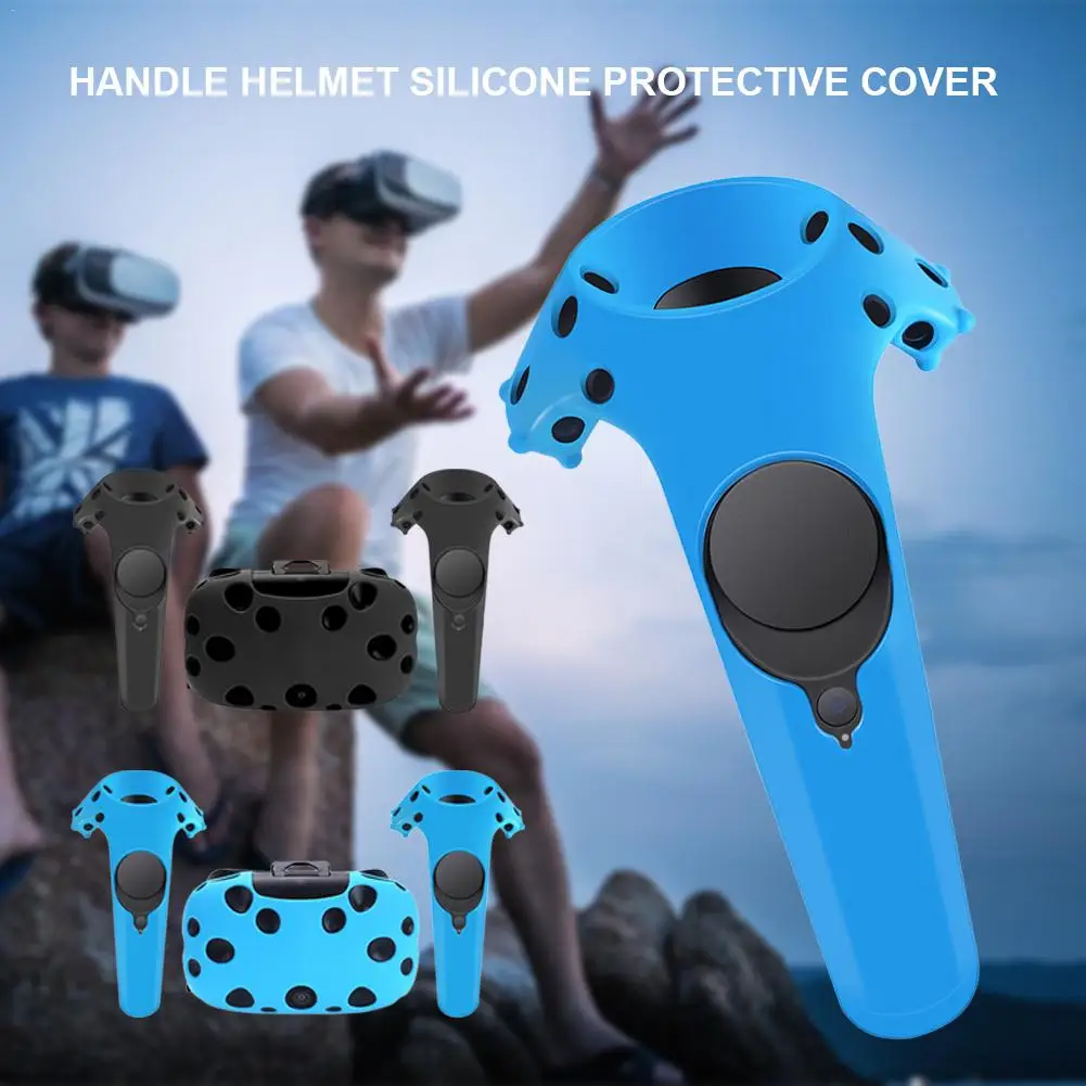 Силиконовый защитный чехол для шлема с ручкой противоскользящий ударопрочный