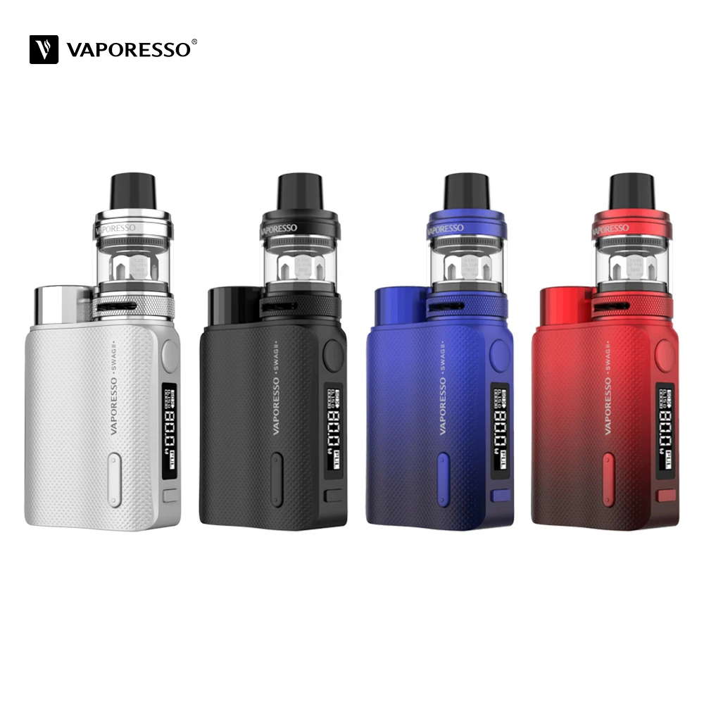 Оригинальная электронная сигарета Vaporesso Swag II Kit без 18650 с TC бокс мод Vape 3 5 мл NRG ПЭ