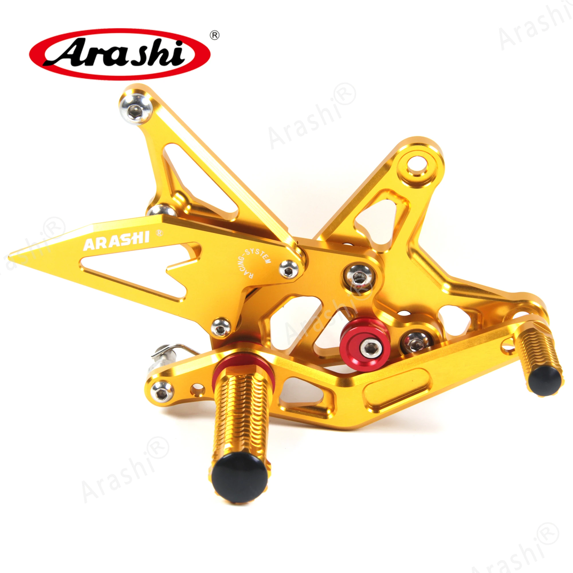 Араши для KAWASAKI NINJA ZX6R 2009- ЧПУ Регулируемая подножка подножки Rearset мотоциклетные ZX-6R ZX636 2010 2011 2012 2013