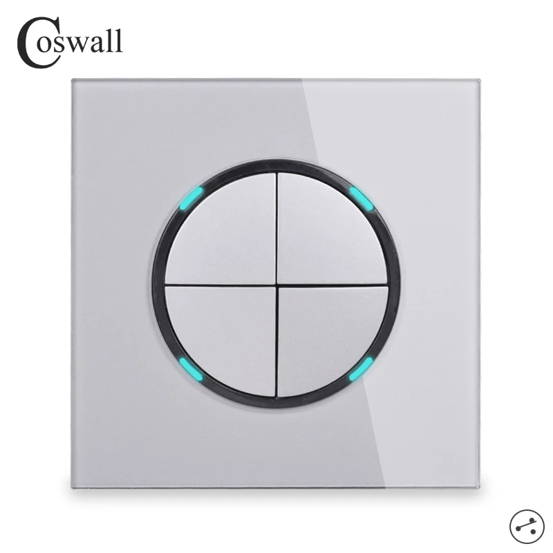 Настенный светильник ель света Coswall переключатель со светодиодным