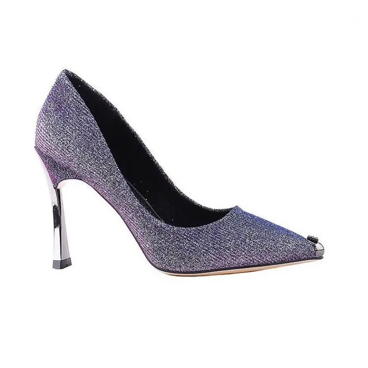 

New Pointed Toe Leather Women Pumps Fashion Office Shoes Women Sexy High Heels Shoes Thin Heel Women 's Wedding Shoes 889