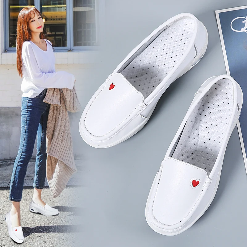 

2021 spring new nurse shoes women's shoes small white shoes