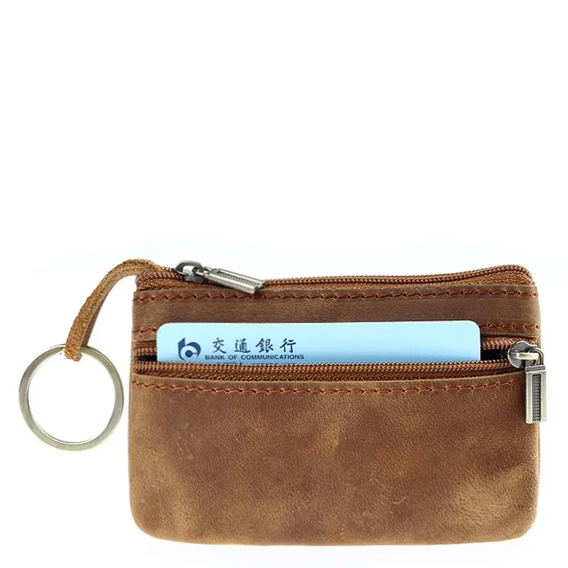 Фото Кожаный кошелек на молнии | Багаж и сумки