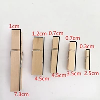 100 pcslot vintage natural wooden clips paper photo clips clothespin rope 3m craft decoration clips pegs note memo holder diy